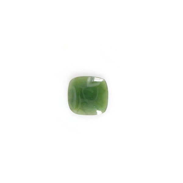 Green Jade Cushion Cut Gemstone Cabochon for Bespoke Ring Alice Eden