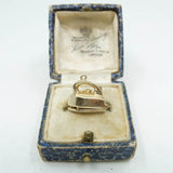 Vintage 9ct Gold Opening Iron Charm