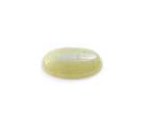 Lemon Jade Oval Gemstone Cabochon For Bespoke Ring 'ABUNDANCE'