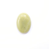 Lemon Jade Oval Gemstone Cabochon For Bespoke Ring 'ABUNDANCE'