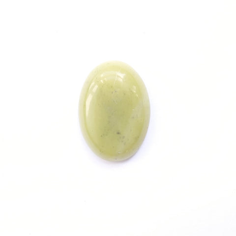 Lemon Jade Oval Gemstone Cabochon For Bespoke Ring 'ABUNDANCE'