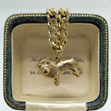 Vintage 9ct Gold Charm - Small Lion