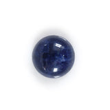 round sodalite gemstone - blue semi precious stone for handmade rings in silver and gold