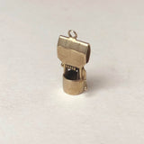 Vintage 9ct Gold Charm - Wishing Well Charm for charm bracelets - rare and unique